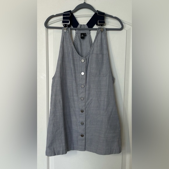 Volcom Striped Overalls Dress - Picture 2 of 6